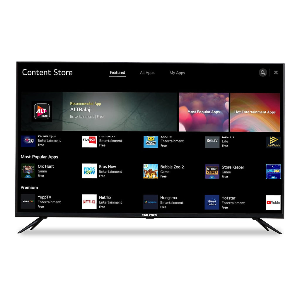 Salora SLV 3553SUW 55 inch Ultra HD 4K Smart LED TV