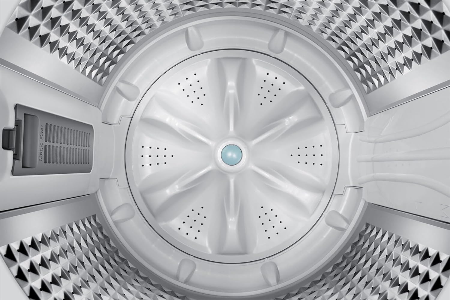Samsung 8 Kg, Eco Bubble Technology with Super Speed, Soft Closing Door, Fully-Automatic Top Load Washing Machine (WA80BG4545BYTL, Lavender Gray)
