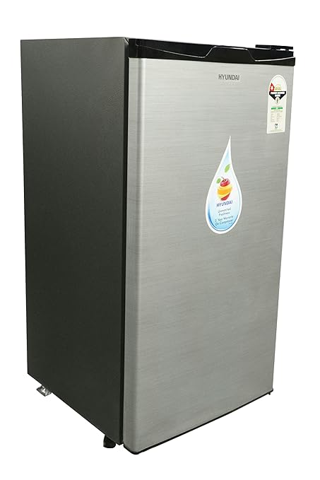 Hyundai 92 L Direct Cool Single Door 1 Star Refrigerator (Silky Grey, HP101PTSG-HDG)