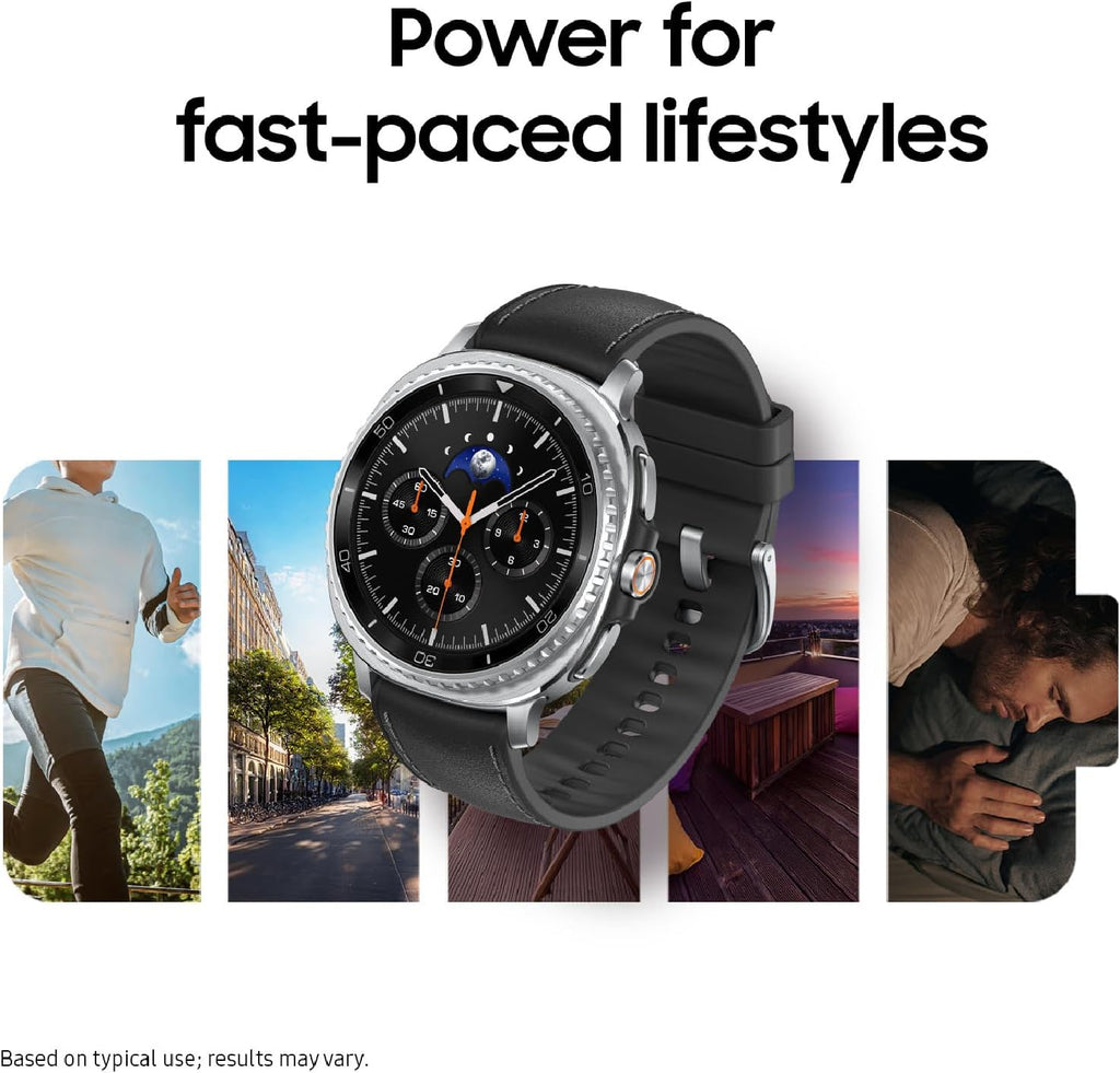 Samsung Galaxy Watch 8 Classic (2025) 46mm Bluetooth Smartwatch, Cushion Design, Rotating Bezel, Quick Button, Sleep Coaching, Running Coach, Energy Score, Black (BRAND NEW/SEALED)