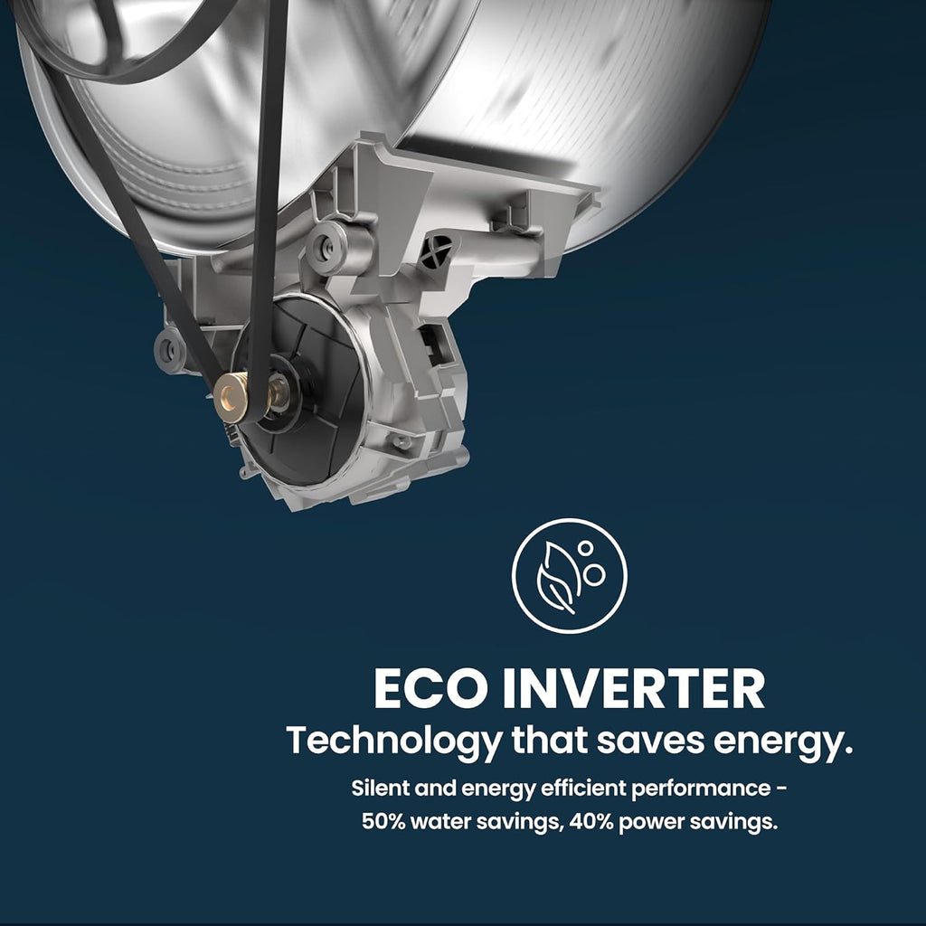IFB 8 Kg 5 Star Powered by AI with 9 Swirl Wash, WiFi, Fully Automatic Front Load Washing Machine (Senator MBN 8012, Steam Refresh Program with Eco Inverter, Mocha)