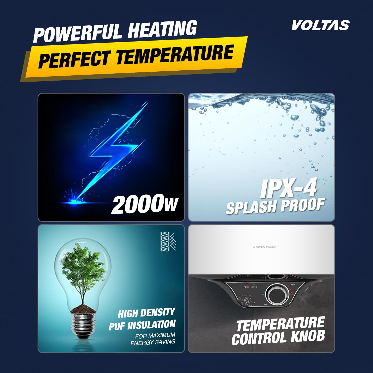 Voltas AquaM 5-Star 25L Water Heater 255VMBWT