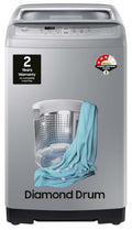 Samsung 7 kg Fully-Automatic Top Loading Washing Machine (WA70A4002GS/TL, Imperial Silver)