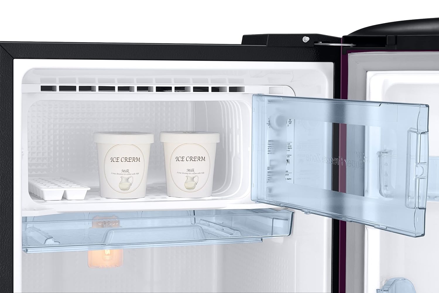 Samsung 183 L, 4 Star, Digital Inverter, Direct-Cool Single Door Refrigerator (RR20C1724CR/HL, Red, Camellia Purple, 2024 Model)