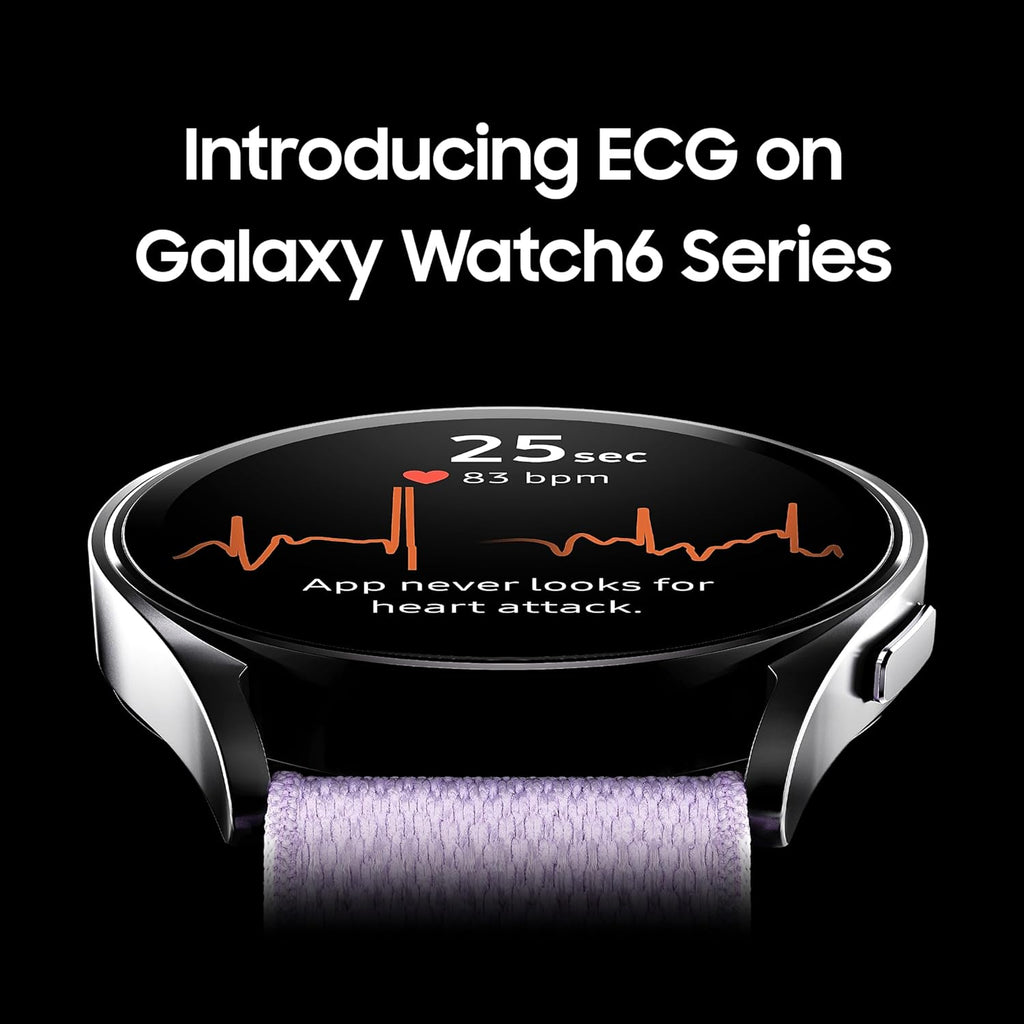 Samsung Galaxy Watch6 LTE 44mm (Compatible with Android only) | Introducing BP & ECG Features