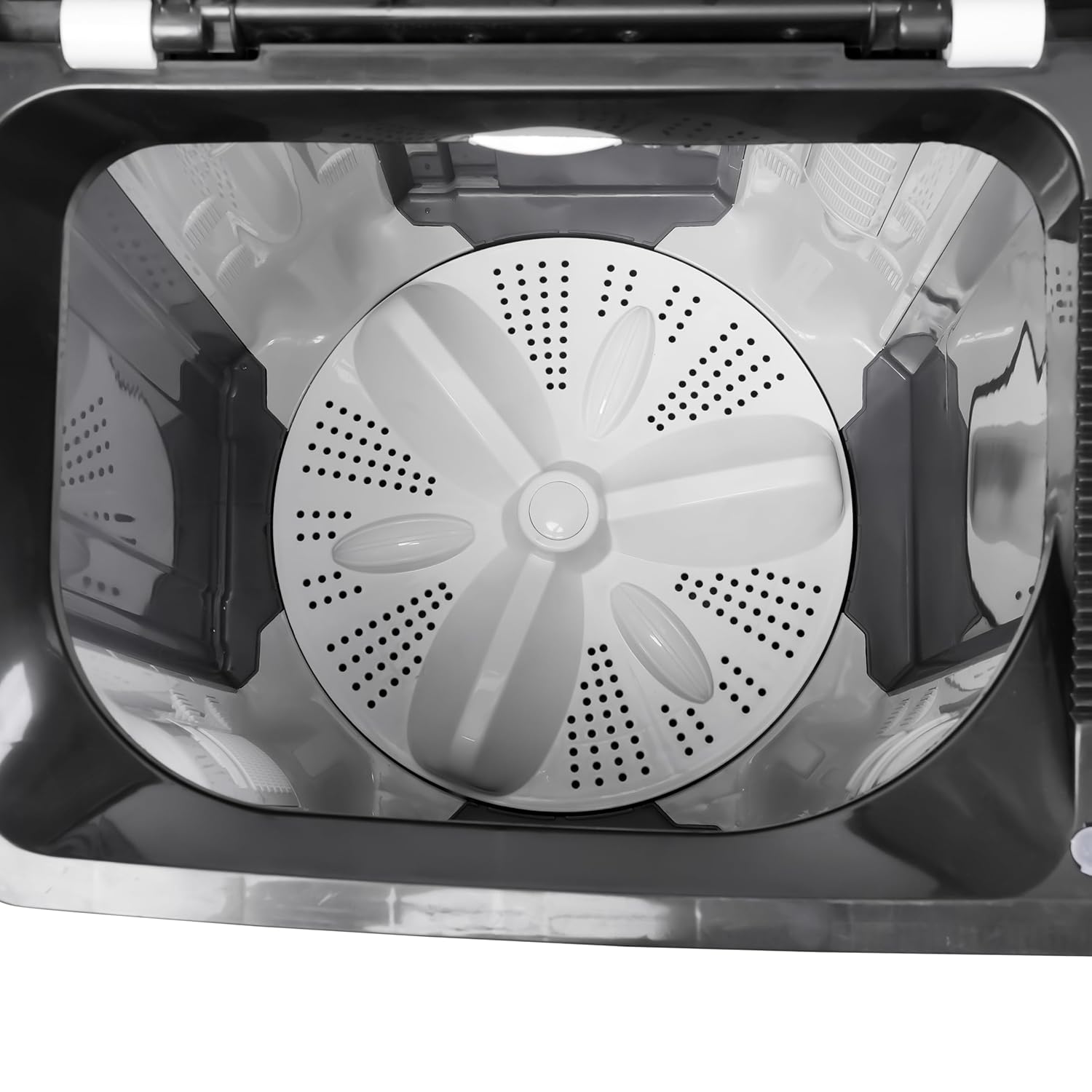 Foxsky 7.0 kg 5 Star Semi-Automatic Top Loading Washing Machine Appliance (2024 Model, Powerful Motor, Effective Wash Pulsator, 1370 RPM & Castors)(Aqua Wash 7.0KG)