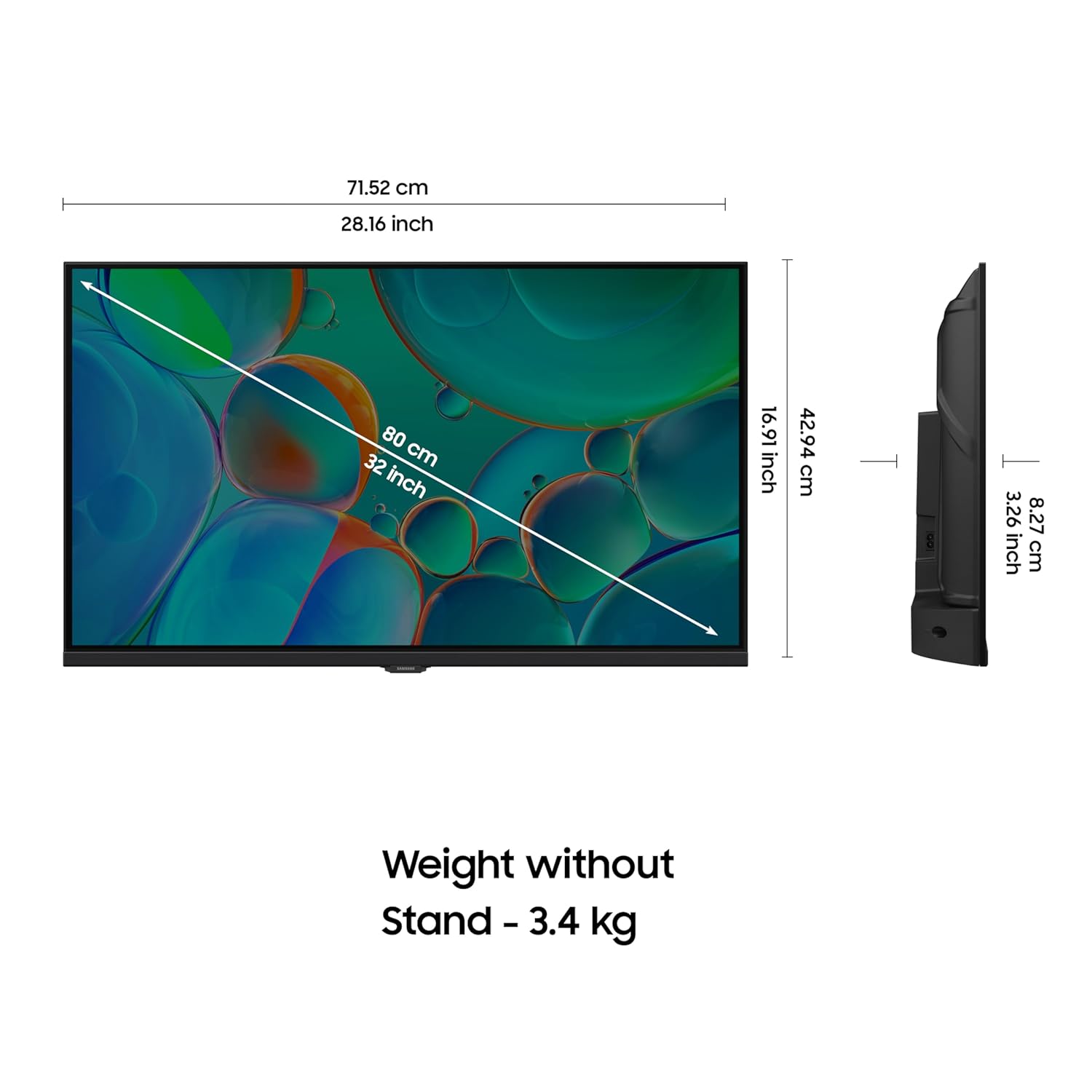 Samsung 80 cm (32 inches) HD Smart LED TV UA32H4520FUXXL with Voice Remote