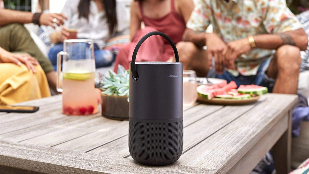 Bose Portable Smart Wireless Bluetooth Speaker with Alexa Voice Control Built-in, Wi-Fi Connectivity, 360° Sound, Powerful Bass (Black)