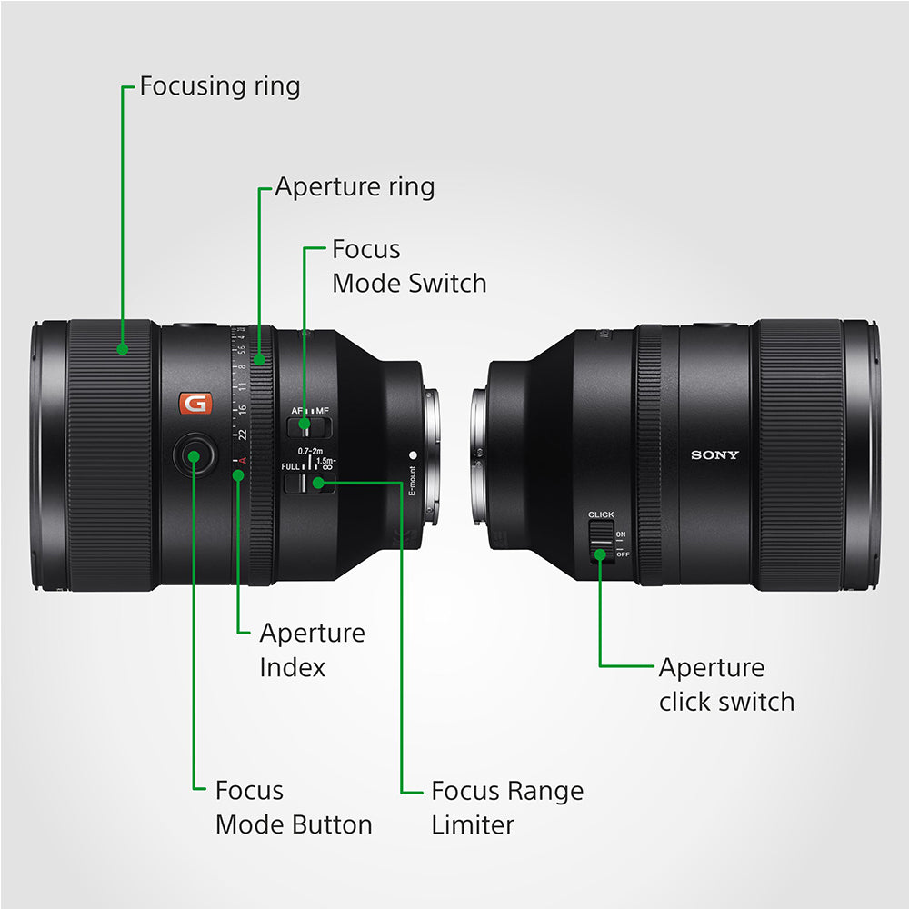 Sony FE 135mm F1.8 GM (SEL135F18GM) E-Mount Full-Frame, Telephoto Prime G Master Lens