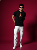 Men Round Neck Cotton T-Shirt