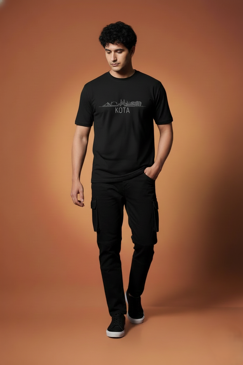 Men Printed Regular Cotton T-Shirt