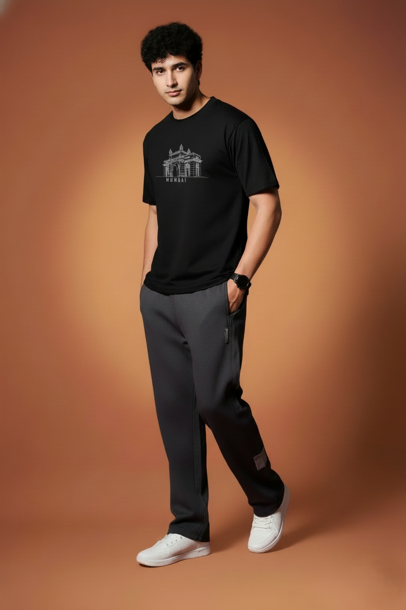 Men Printed Regular Cotton T-Shirt