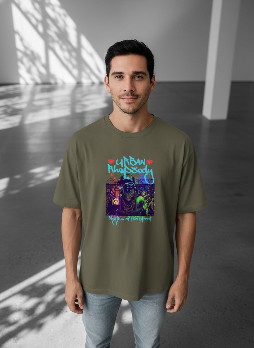 Men Oversized Cotton T-Shirt