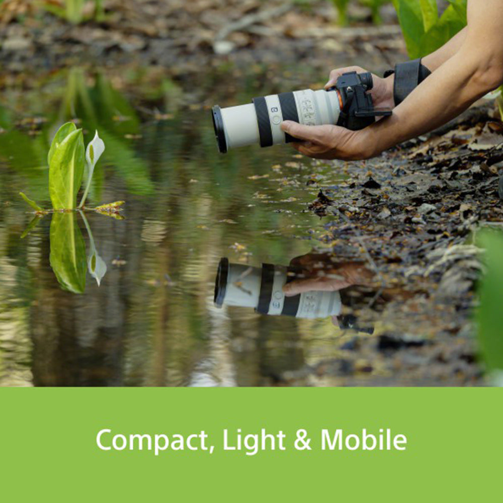 Sony E Mount FE 70–200 MM F4 MACRO G OSS Ⅱ Full Frame Lens (SEL70200G2) | Lightweight & Compact | Telephoto Lens | Half-Macro Capability