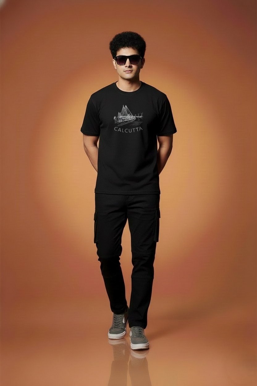 Men Printed Regular Cotton T-Shirt