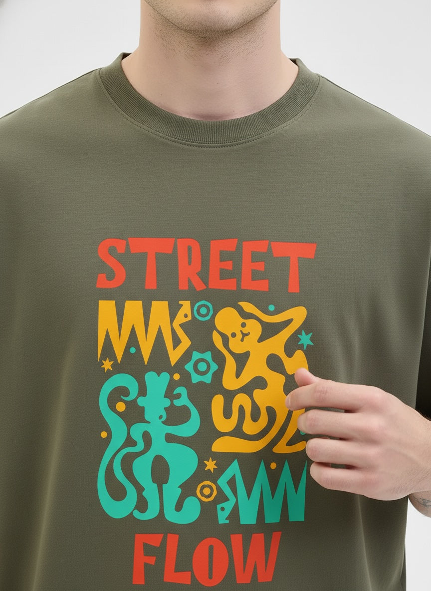 Men Oversized Cotton T-Shirt