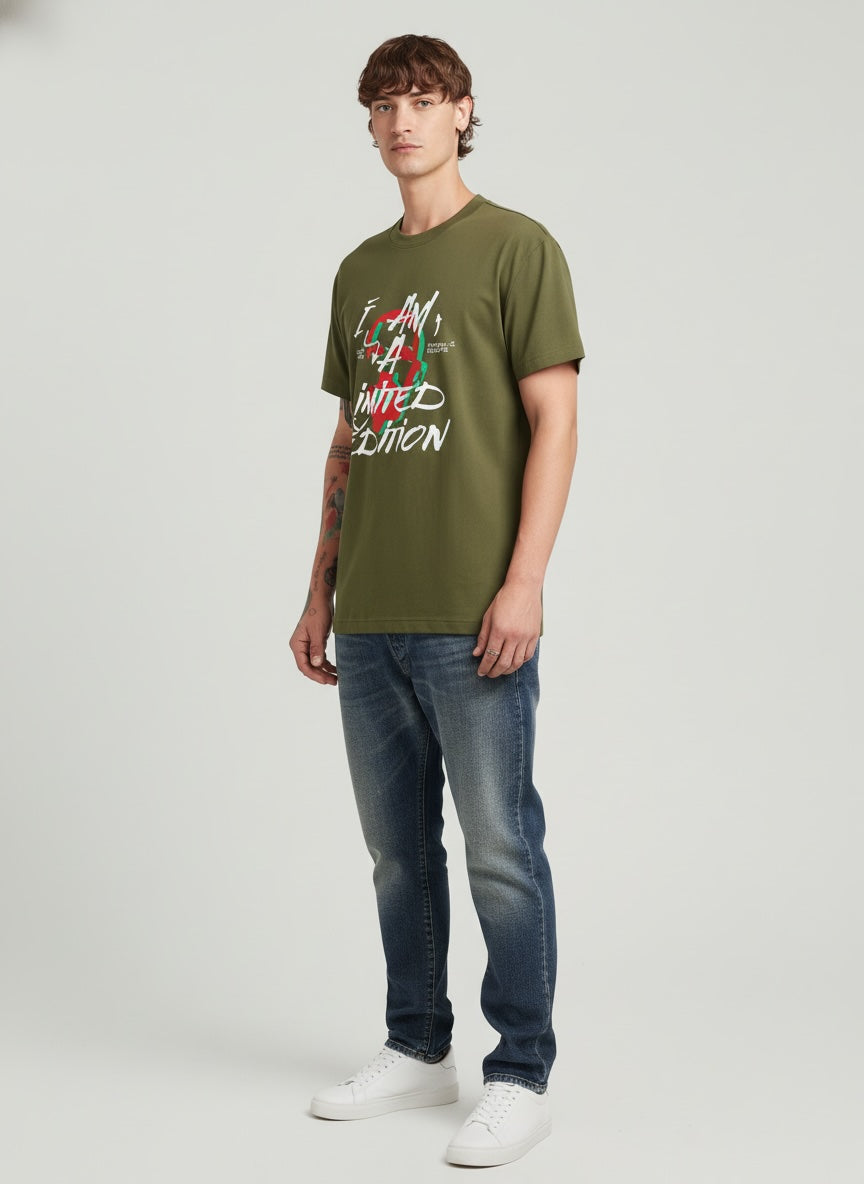 Men Oversized Cotton T-Shirt