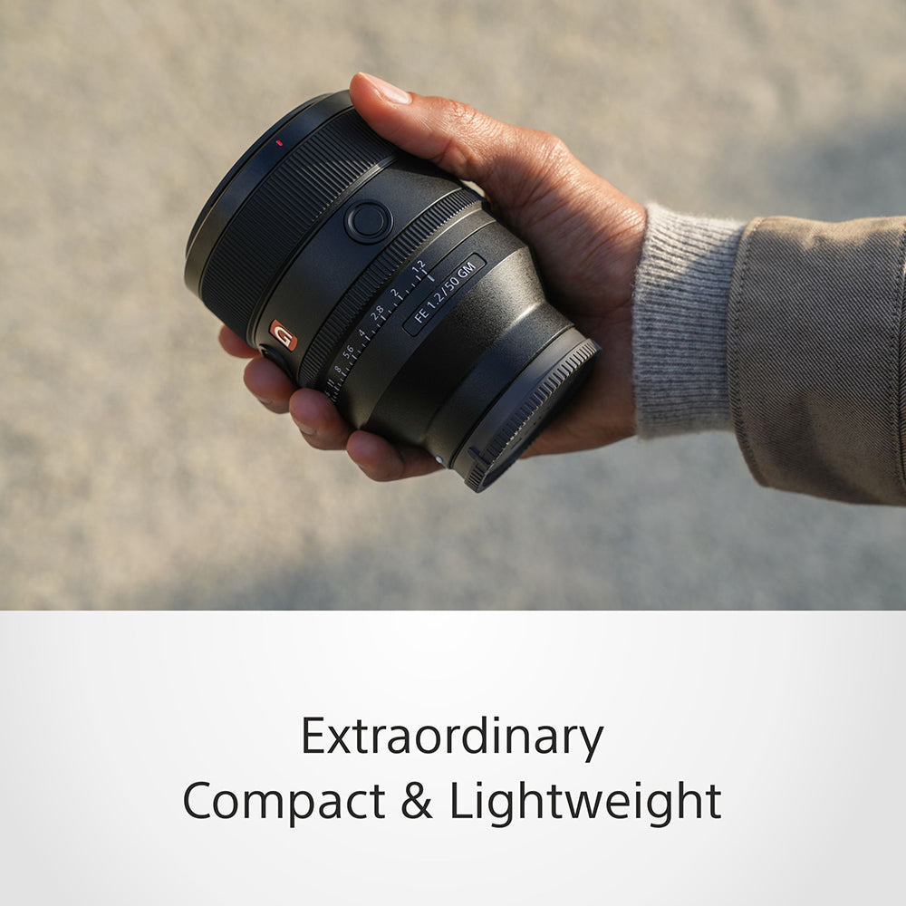 Sony FE 50mm F1.2 GM (SEL50F12GM) E-Mount Full-Frame, Standard G Master Lens