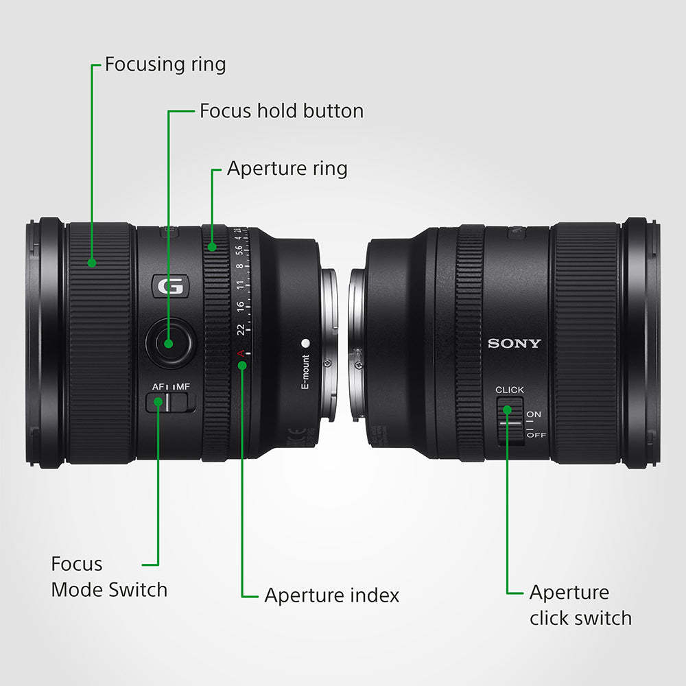 Sony FE 20mm F1.8 G (SEL20F18G) E-Mount Full-Frame, Ultra-wide-angle G Lens