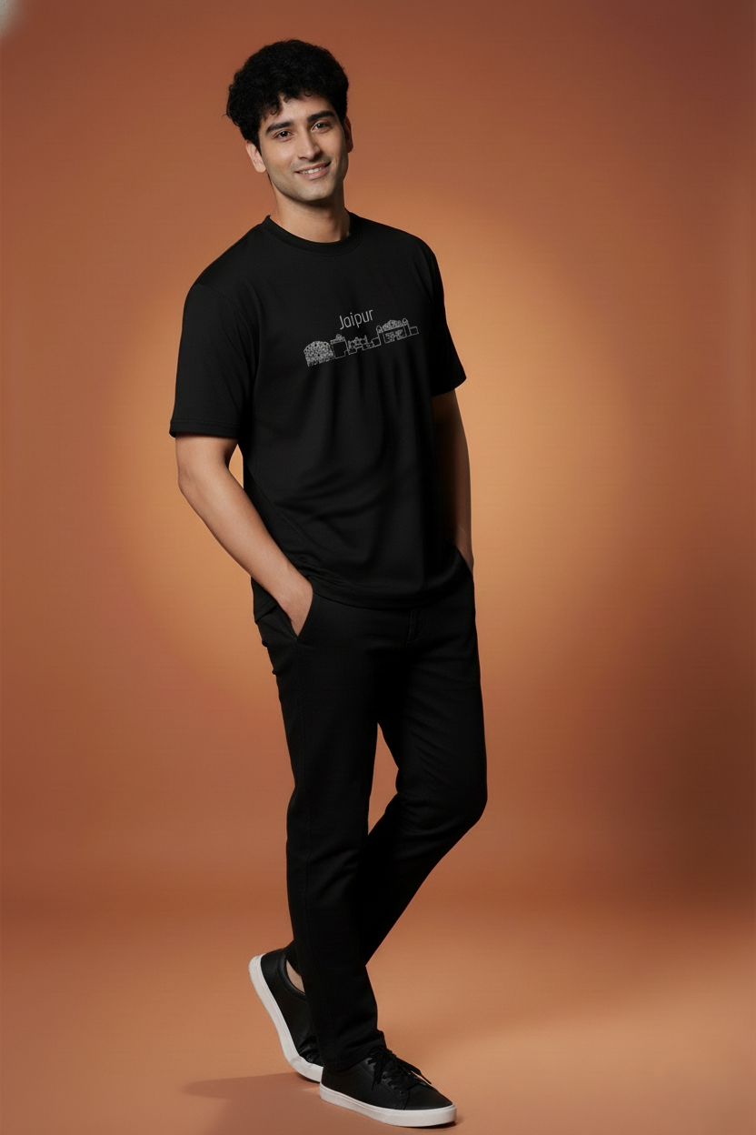 Men Printed Regular Cotton T-Shirt