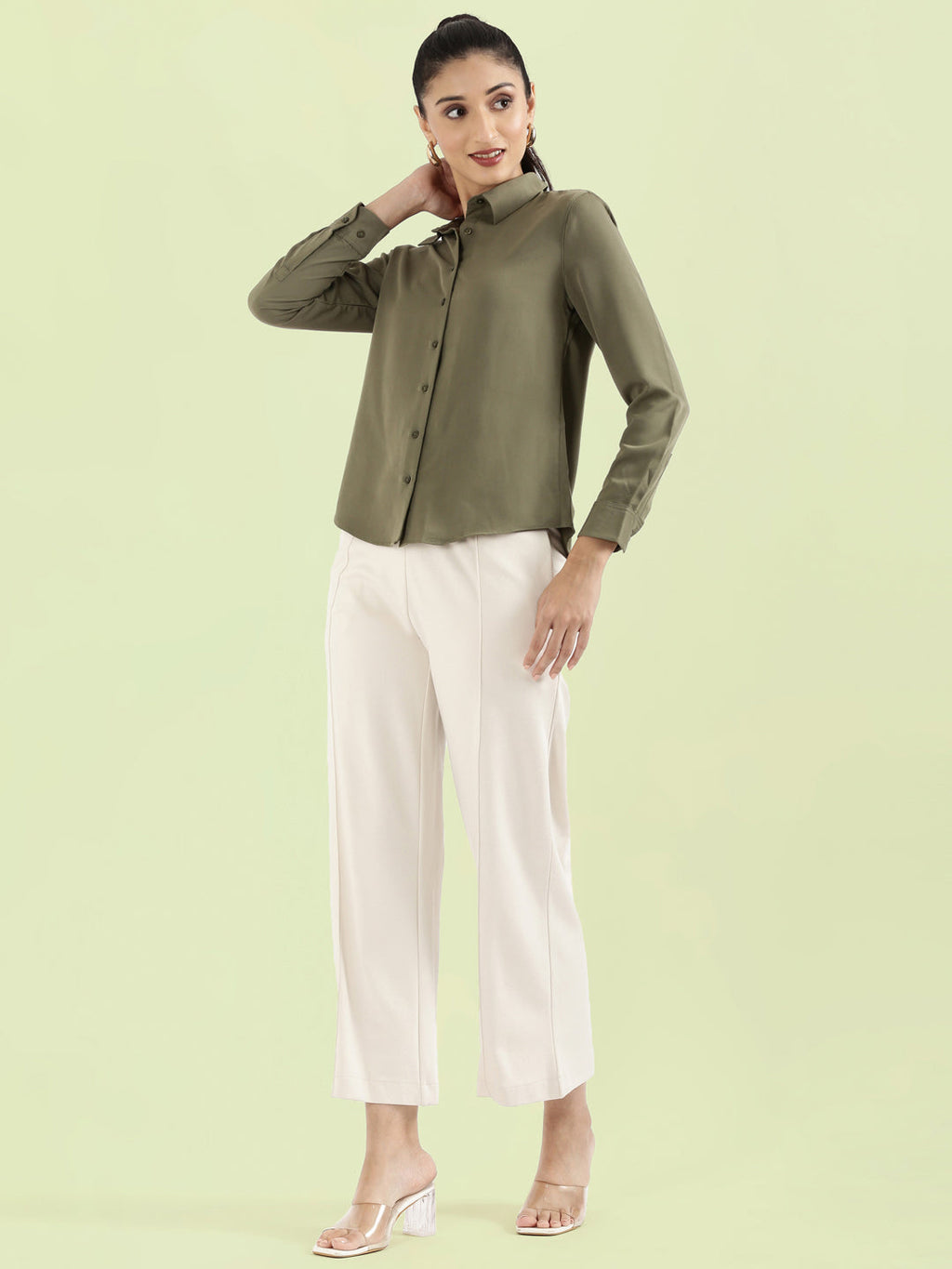 Rayon Classic Collar Shirt