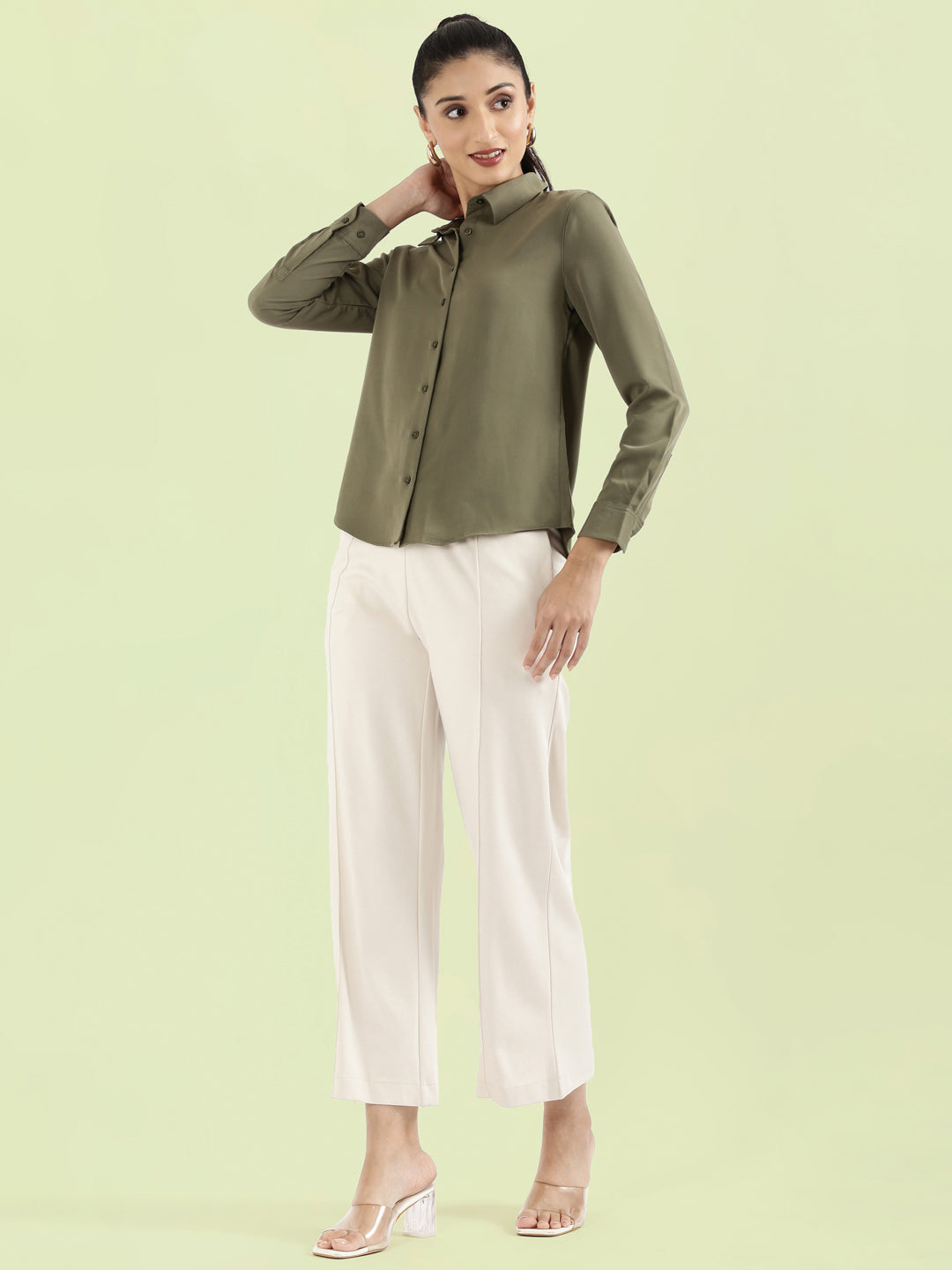 Rayon Classic Collar Shirt