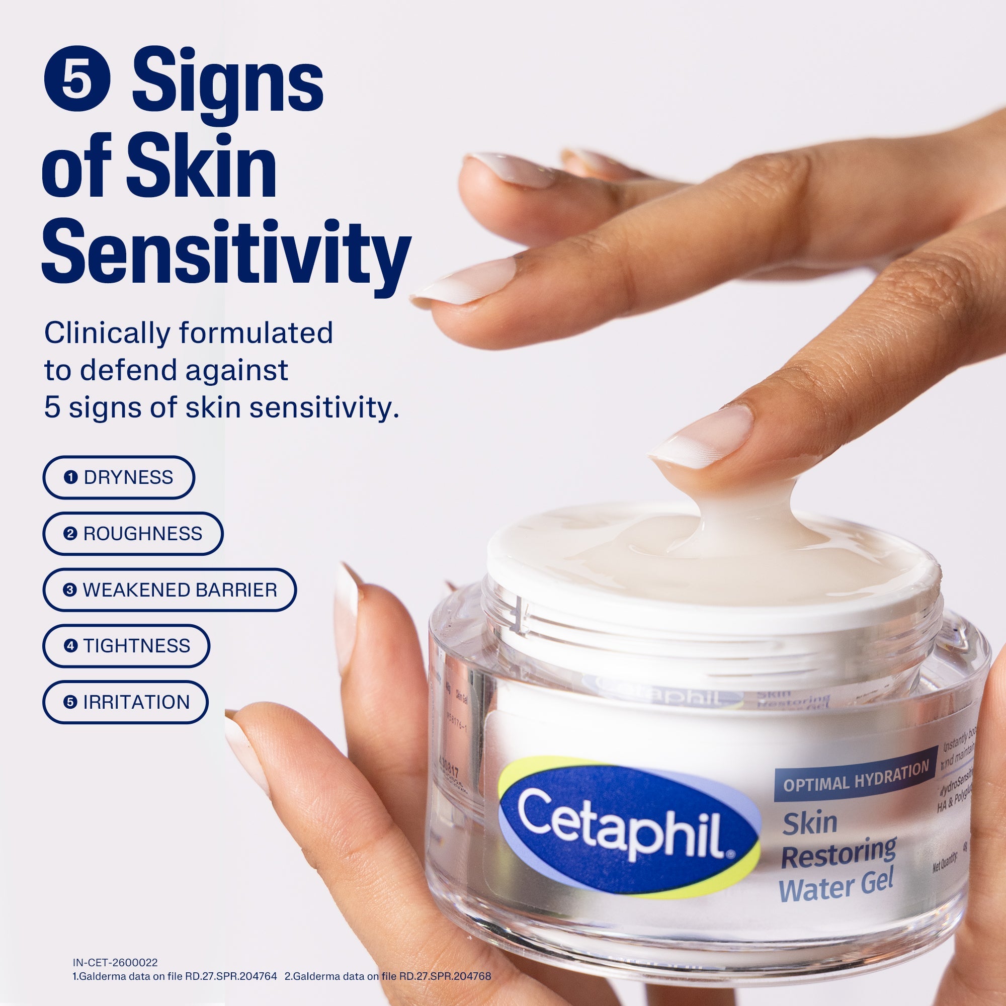 Cetaphil Optimal Hydration Restoring Water Gel 48 g