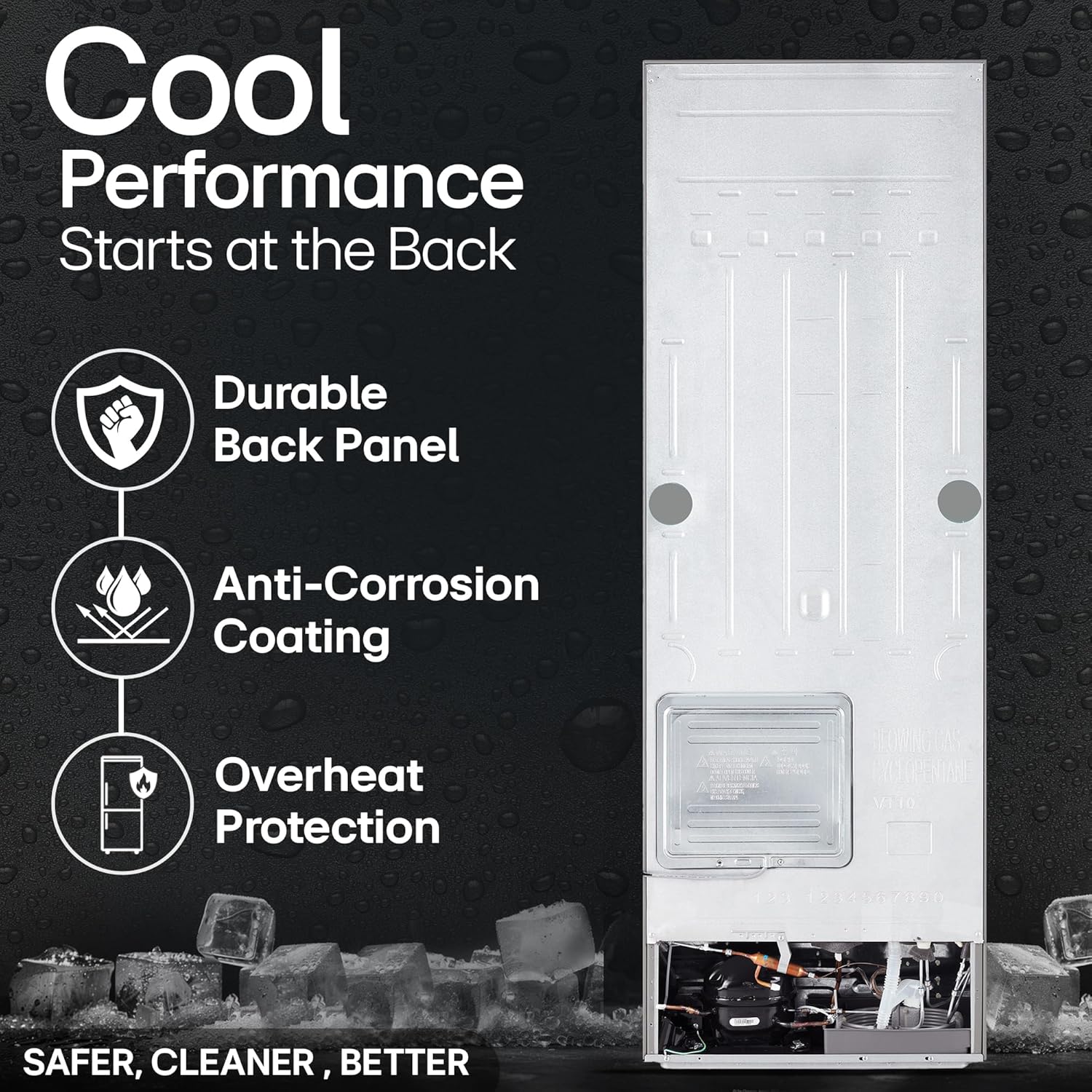 LG 272 L 3 Star Frost-Free Smart Inverter Compressor Double Door Refrigerator (GL-S312SPZX, Shiny Steel, Convertible & Multi Air Flow Cooling)