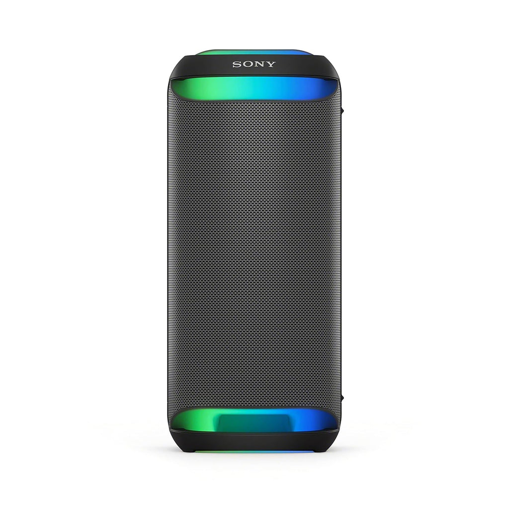 Sony SRS-XV800 X-Series Wireless Portable Bluetooth Karaoke Party Speaker IPX4 Splash-Resistant with 25 Hour-Battery, Built-in Handle and Wheels, Omnidirectional Sound, and Ambient Lights