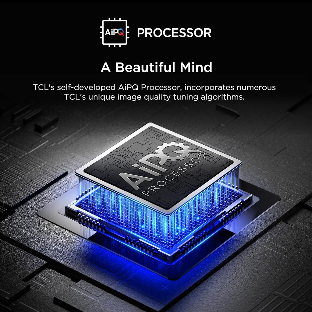 TCL 139 cm (55 inches) Metallic Bezel Less Series 4K Ultra HD Smart LED Google TV 55V6C (Black)