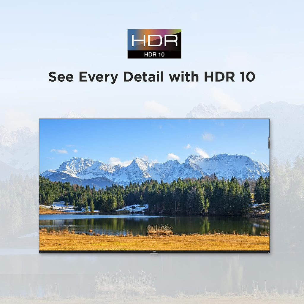 TCL 126 cm (50 inches) Metallic Bezel-Less FHD QLED TV 50S5K