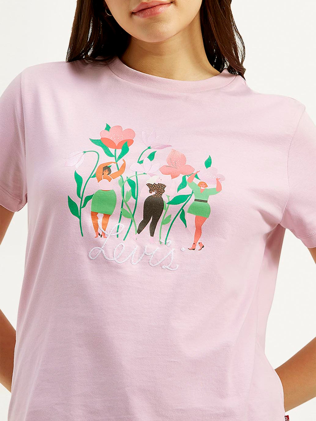 Women's Graphic Print Crew Neck T-shirt