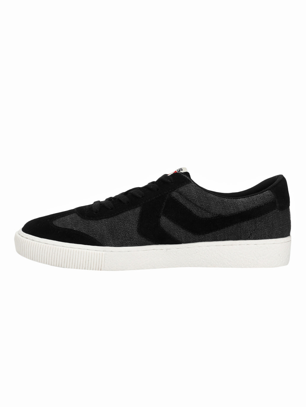 Men's Black Colorblock Sneakers