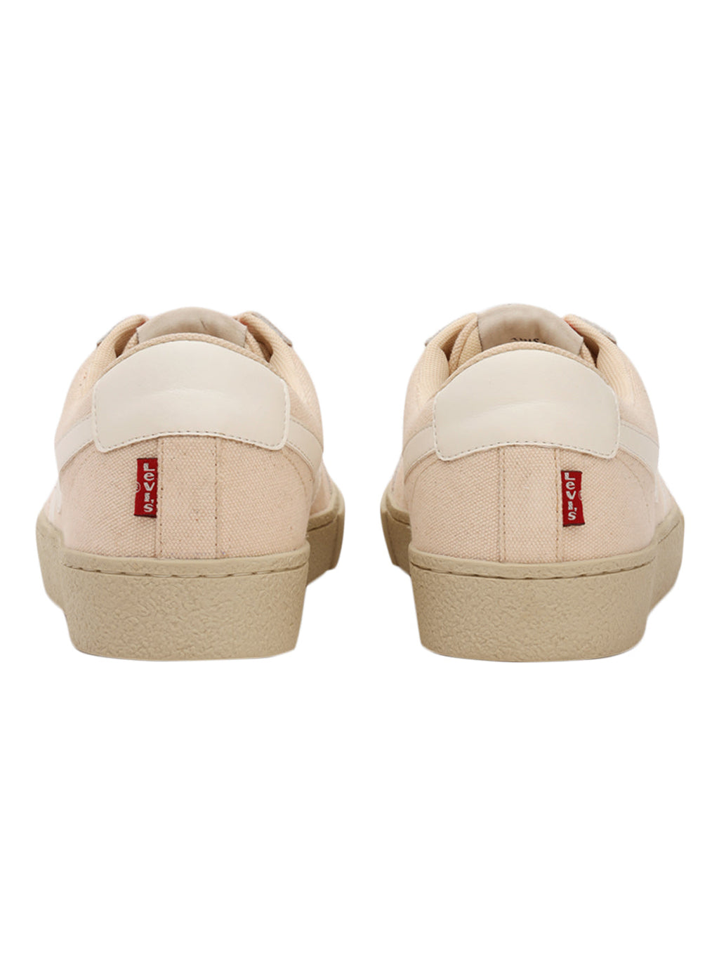 Men's Beige Colorblock Sneakers