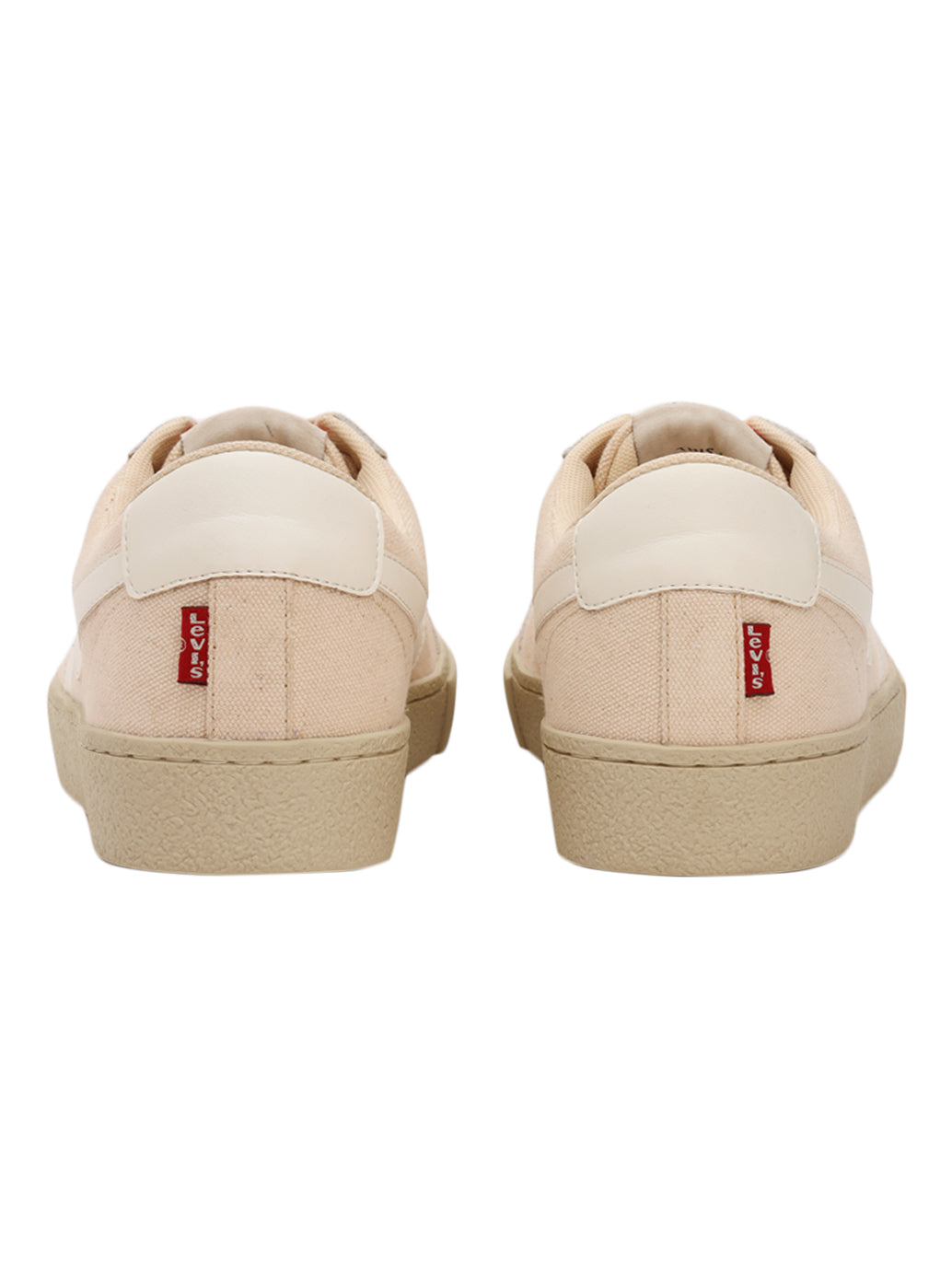Men's Beige Colorblock Sneakers