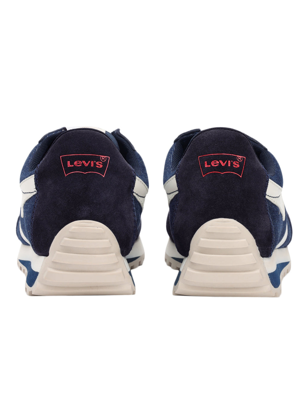 Men's Blue Colorblock Sneakers