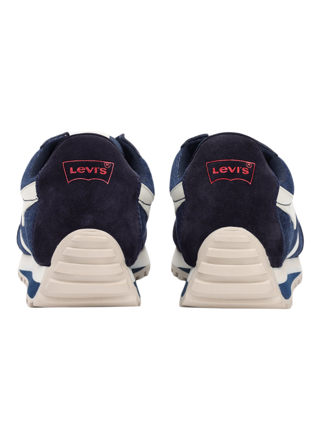 Men's Blue Colorblock Sneakers