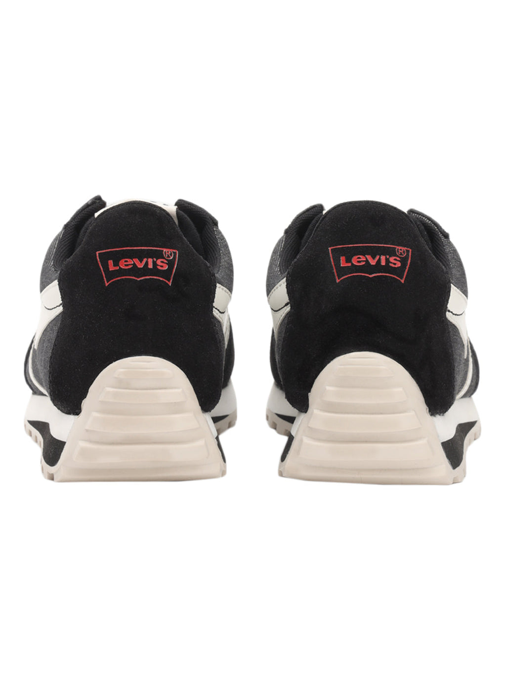 Men's Black Colorblock Sneakers