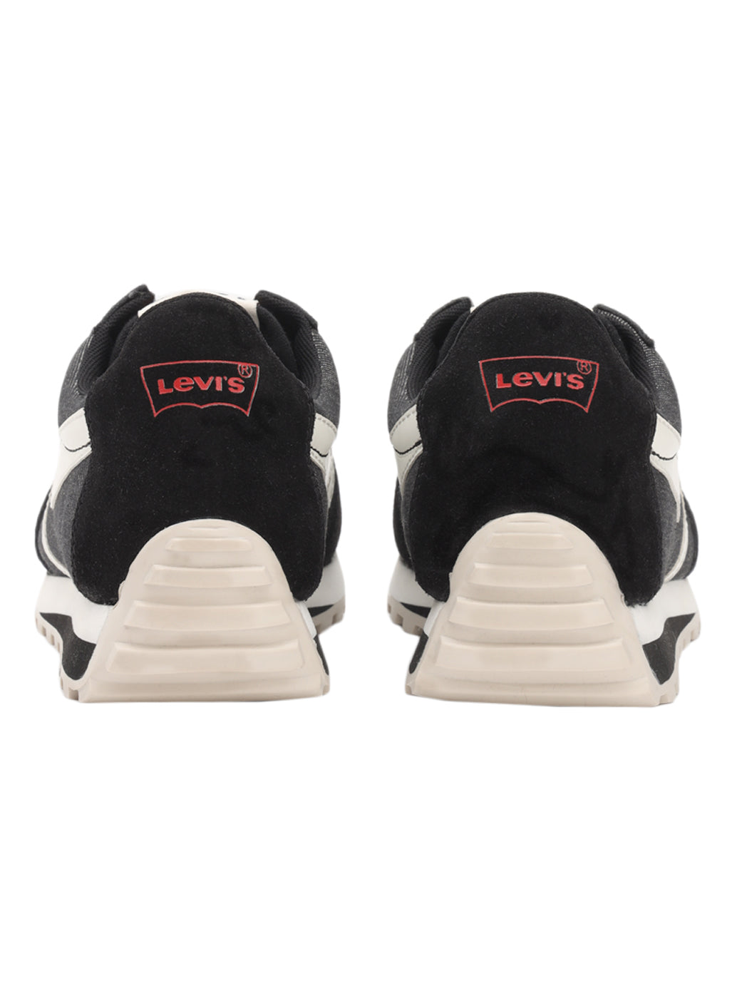 Men's Black Colorblock Sneakers