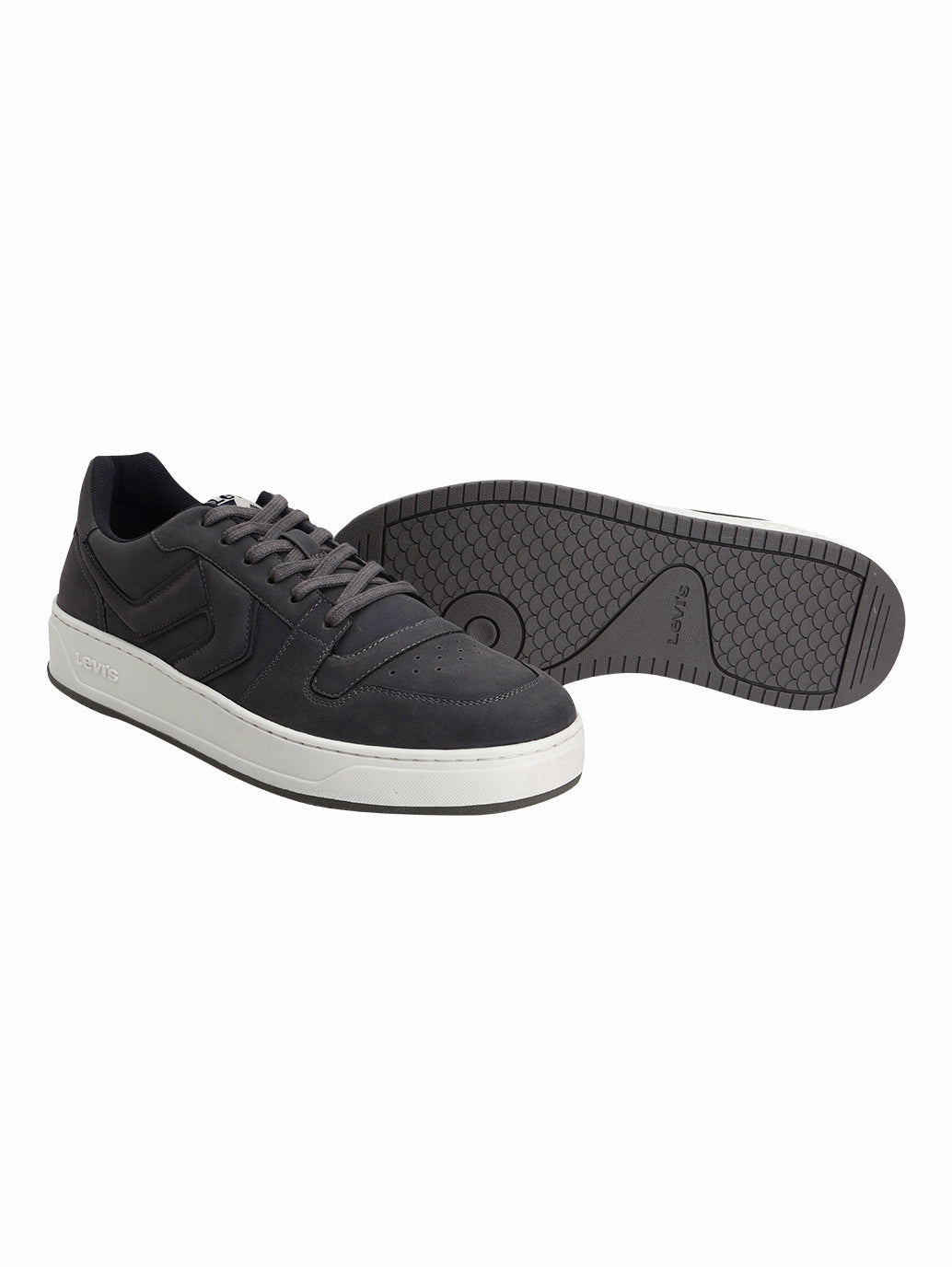 Men's Blue Solid Sneakers