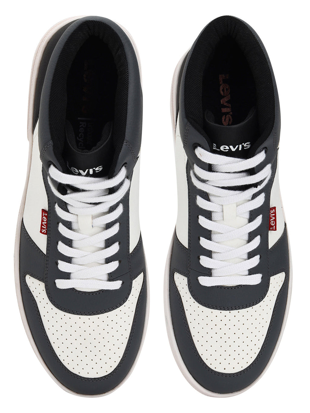 Men's Grey Colorblock Sneakers