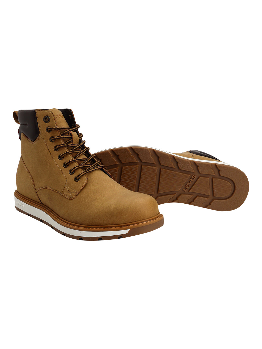 Men's Tan Solid Boots