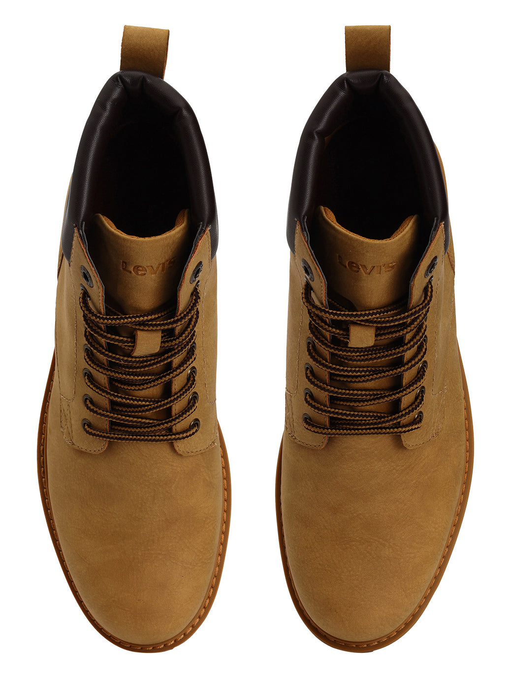 Men's Tan Solid Boots