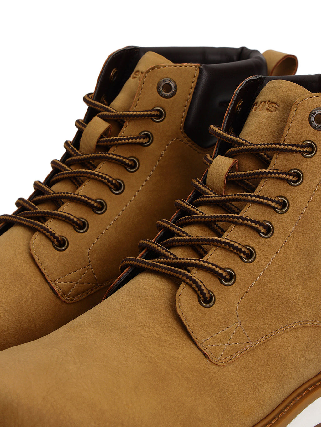Men's Tan Solid Boots