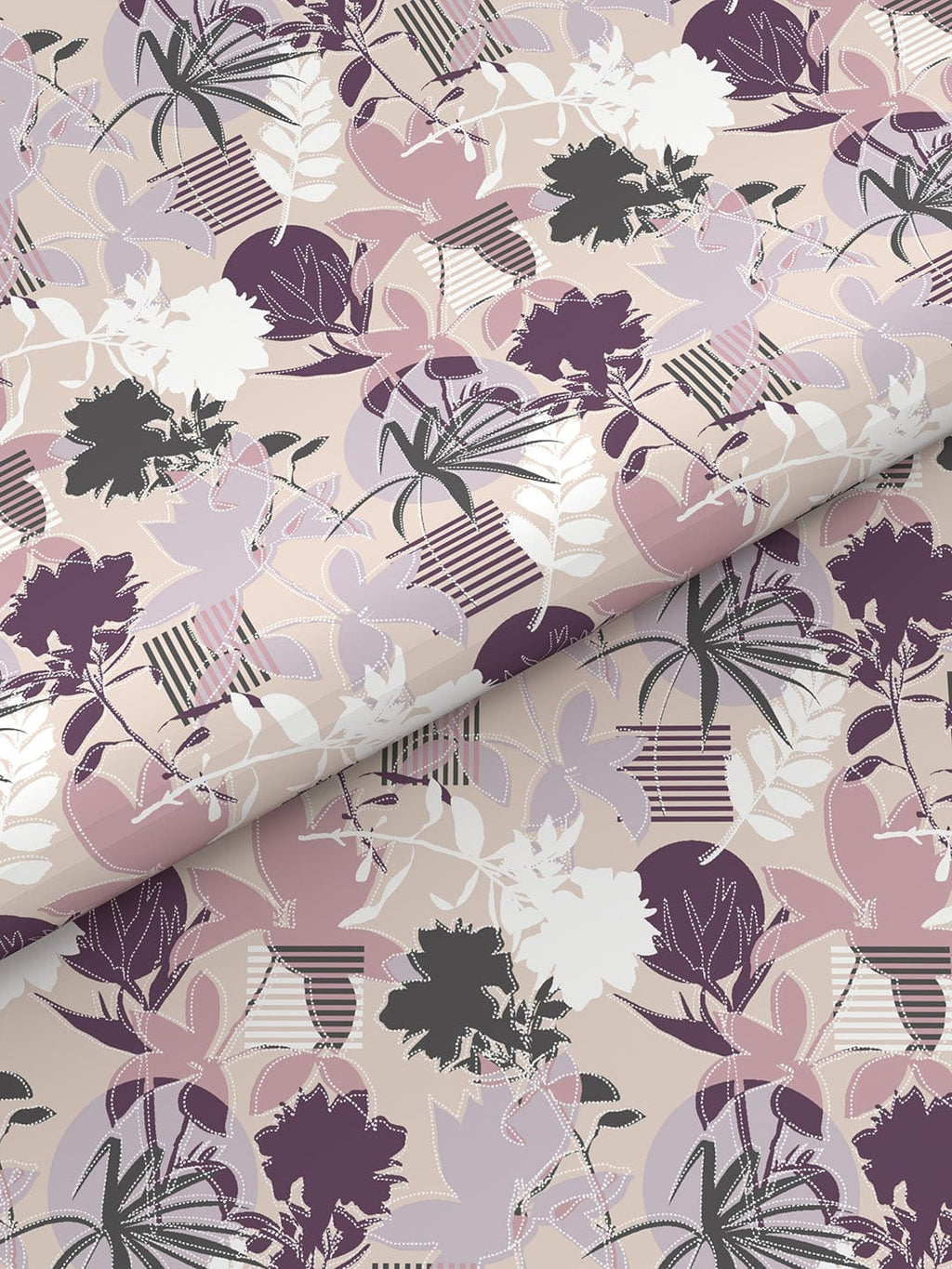 Epitome Queen Bedsheet Set, Adele|144TC Cotton| 2 Pillow Covers