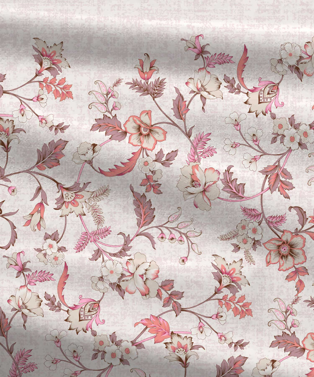 Soft Comfort King Bedsheet Set, Oriental| 210 TC Cotton|2 Pillow Covers