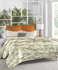 Atulaya Bharat King Bedsheet Set, Kashmir Ki Kali|144 TC Cotton|2 Pillow Covers