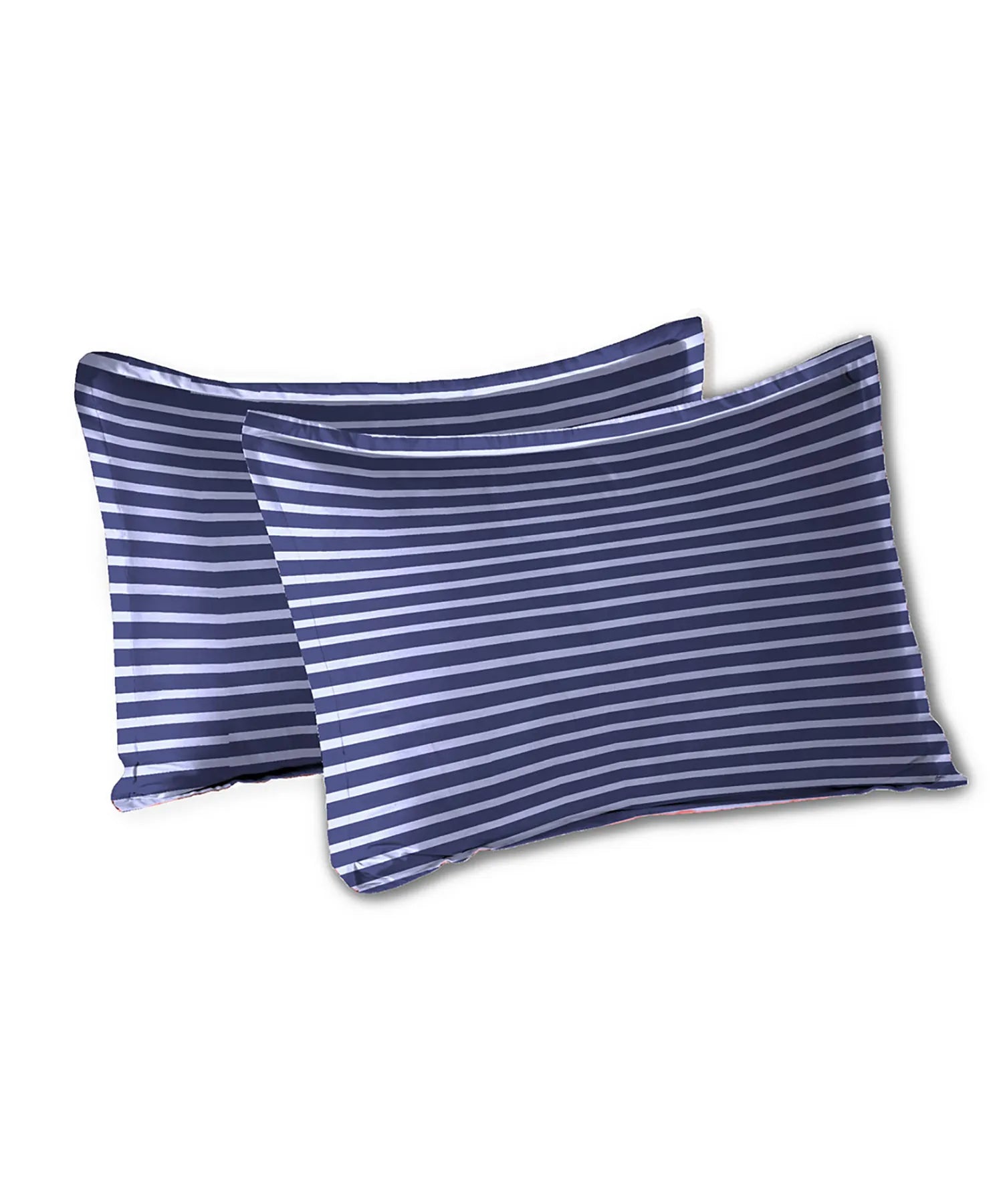 Urban Comfort Queen Bedsheet Set, Modern Indigo |144 TC Cotton| 2 Pillow Covers