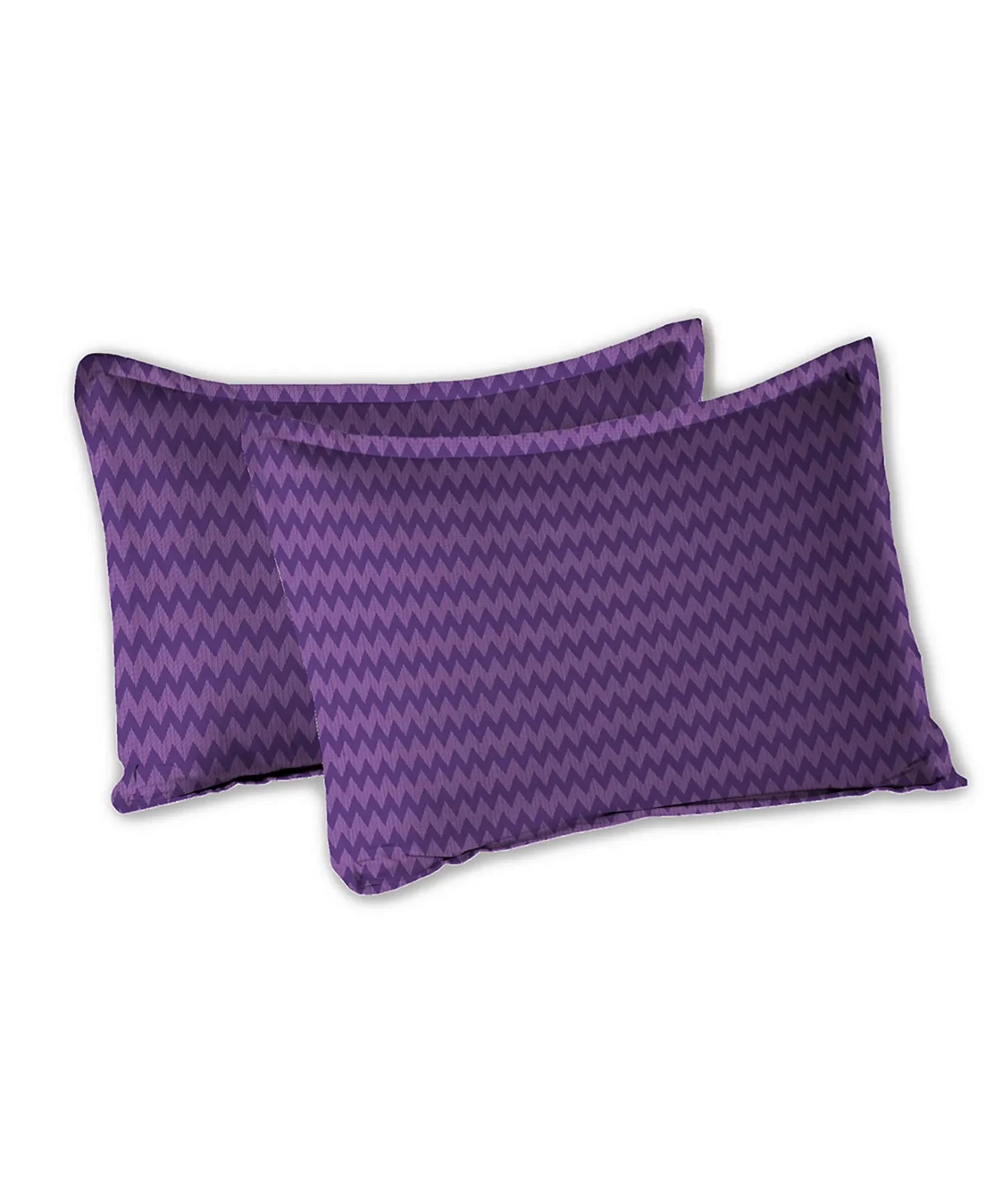 Urban Comfort Queen Bedsheet Set, Sunset Purple |144 TC Cotton| 2 Pillow Covers