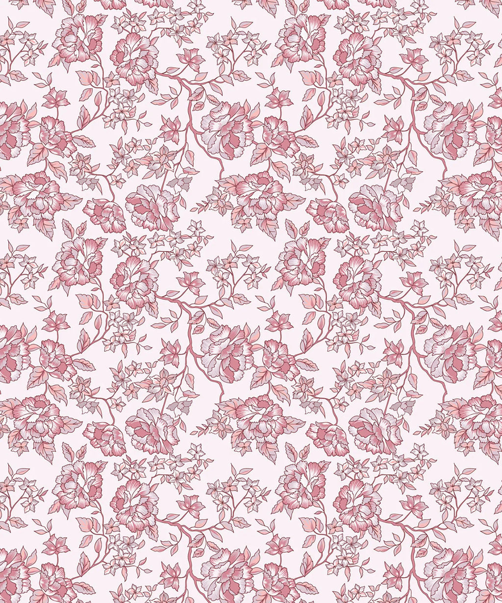 Urban Comfort Single Bedsheet Set, Juliet Pink|144 TC Cotton| 1 Pillow Covers